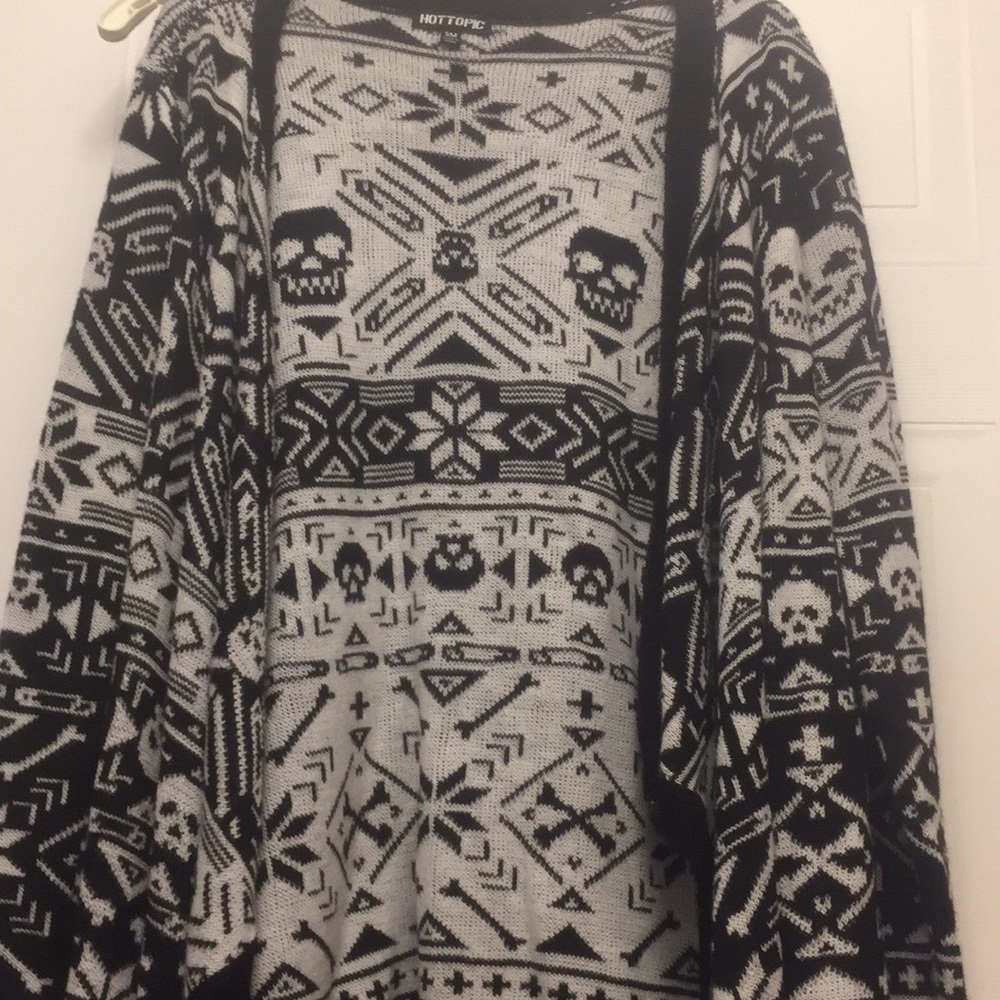 Skull Wool Cardigan